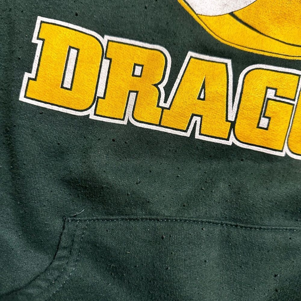 Vintage Oregon Football Green Hoodie - Picture 3 of 4